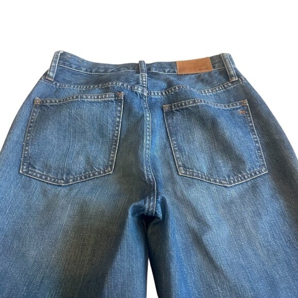 Madewell Rigid Demi-Boot Crop Jeans Medium Wash Denim 100% Cotton Size 26 Womens - Picture 7 of 12